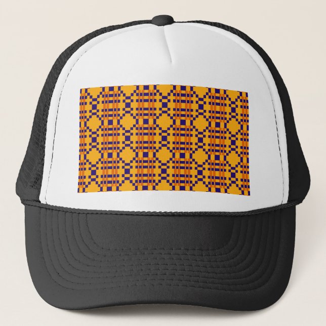 Boné Design Étnica Abstrato Aztec África Tribal (Frente)