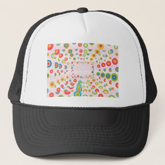 Boné Design feliz: Impressão traseiro da parte