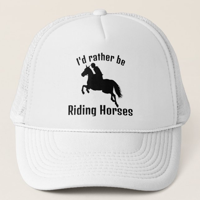 Boné Design Hat equestre (Frente)