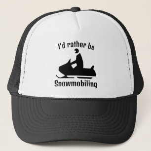 Boné Design Hat Snowmobiling