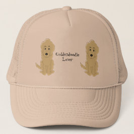 Boné Design personalizado do cão de Goldendoodle