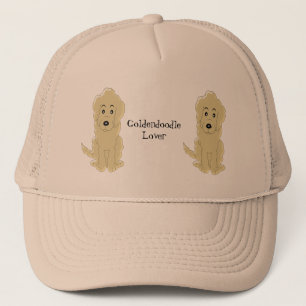 Boné Design personalizado do cão de Goldendoodle