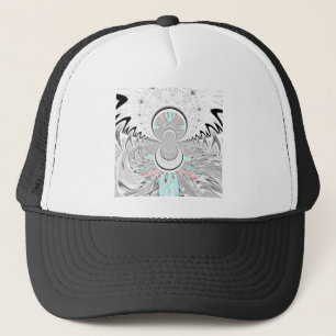 Boné Design.png da Índia vermelha