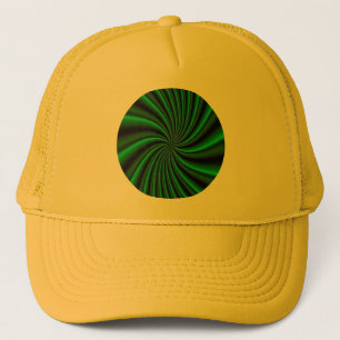 Boné Design verde-gêmeo
