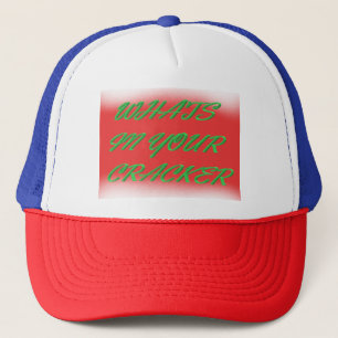 Boné design vermelho e verde de Natal