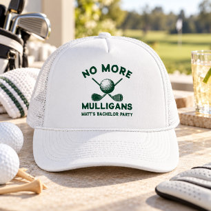 Boné Despedida de Solteiro de Golfe "Sem Mais Mulligans