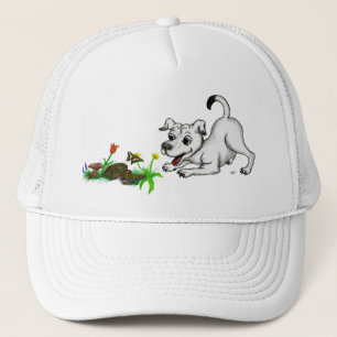 Boné Despertar de primavera, filhote com borboleta