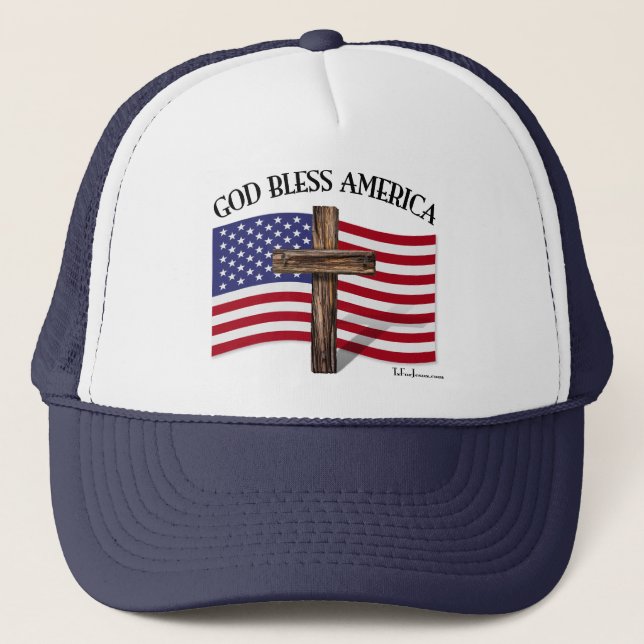BONÉ DEUS ABENÇOE AMÉRICA (Frente)
