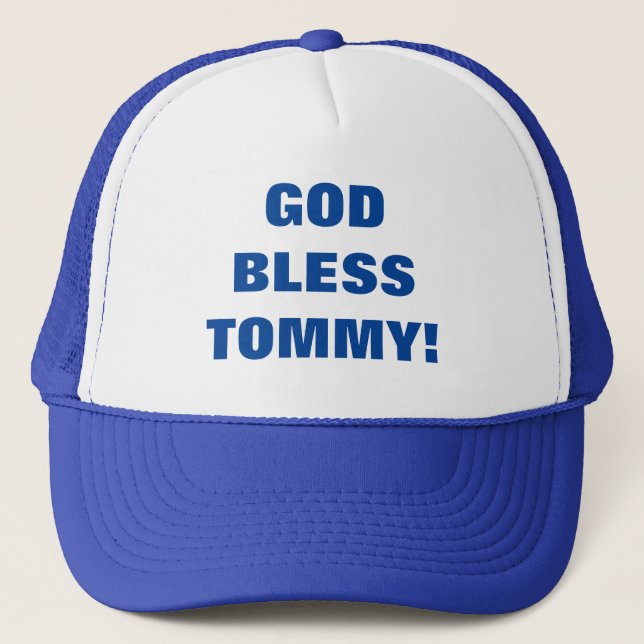BONÉ DEUS ABENÇOE TOMMY! (Frente)