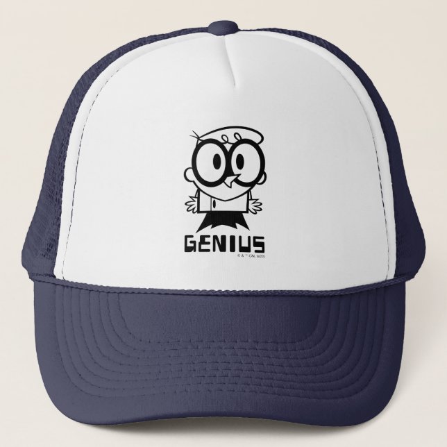 Boné Dexter "Genius" - Gráfico de Contorno (Frente)