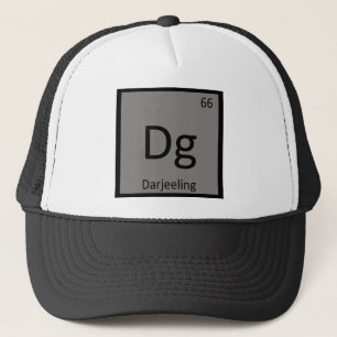 Boné Dg - Darjeeling Química Símbolo da Tabela Periódic