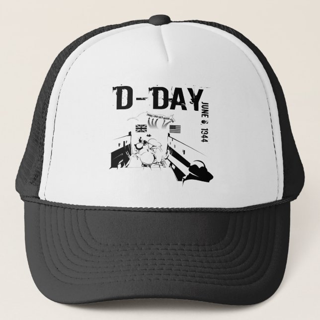 Boné DIA-D 6 de junho de 1944 (Frente)