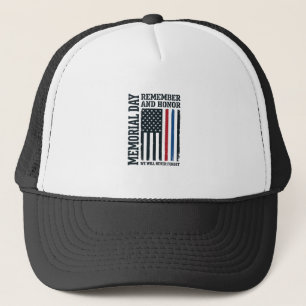 Boné Dia da Memória Lembrar e Homenagear Tributo Vetor