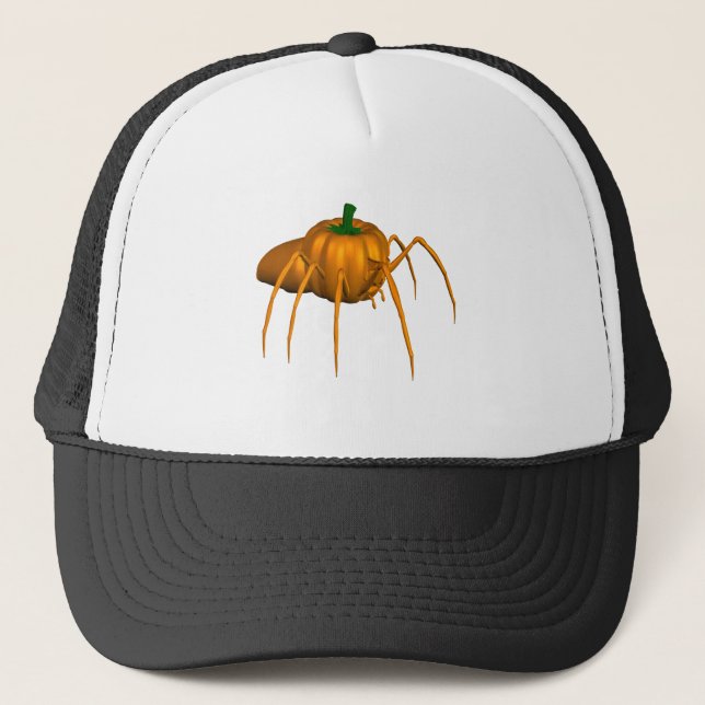 Boné Dia de as Bruxas engraçado Spider (Frente)