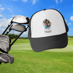 Boné Dia de os pais Melhor Pai Por Golfe Personalizado 