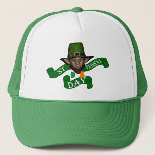 Boné Dia de São Patrício bonito engraçado do leprech