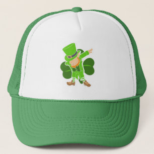 Boné Dia de São Patrício de Dança de Dab Leprechaun