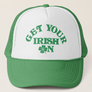 Boné Dia de São Patrício Engraçado Coloque Seu Irlandês