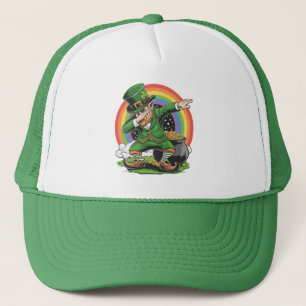 Boné Dia de São Patrício Leprechaun Dab Dança Dabbing