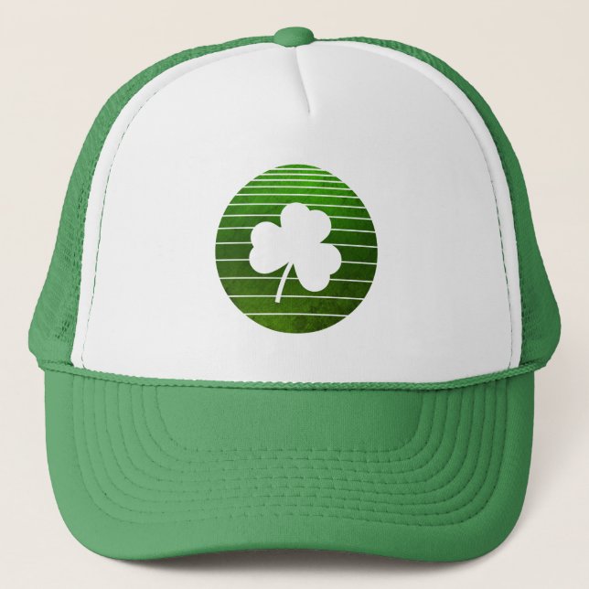 BONÉ DIA DE SÃO PATRÍCIO SHAMROCK LEAF SORTE VERDE (Frente)