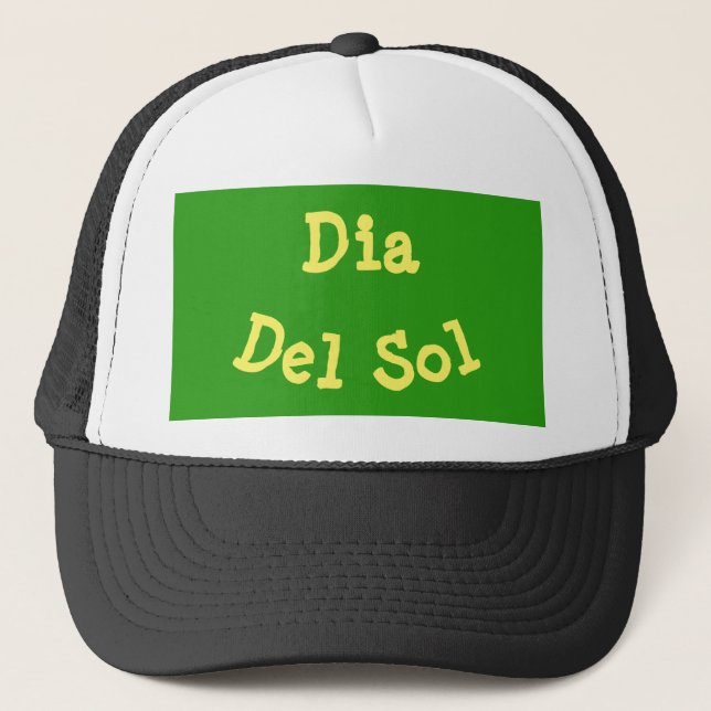 Boné Dia Del Sol Trucker Hat (Frente)