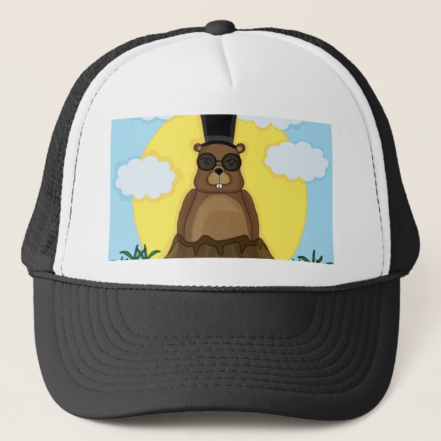 Boné Dia do Groundhog (Frente)
