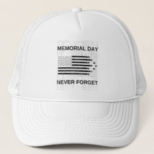 Boné Dia do Memorial Guerreiro ferido Veterano Milita