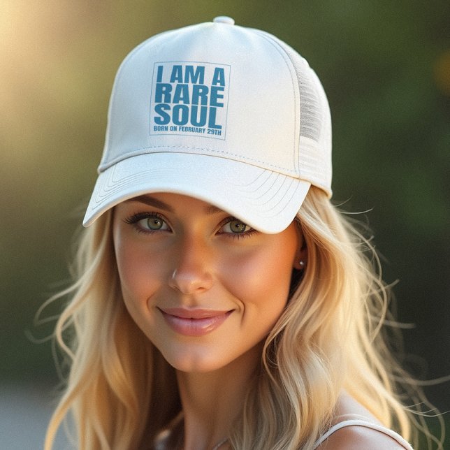 Boné Dia do Salto 29 Fev Leap Ano Aniversário A Alma Ra (Celebrate the extra day in style with a unique Leap Year cap—wear the moment, make it memorable!)