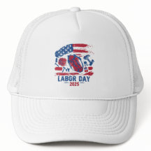 Dia do Trabalho 2025 Baseball Hat - Duro de Reprod