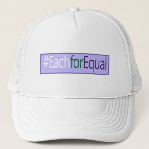 Boné Dia Internacional da Mulher: EachforEqual Hashtag