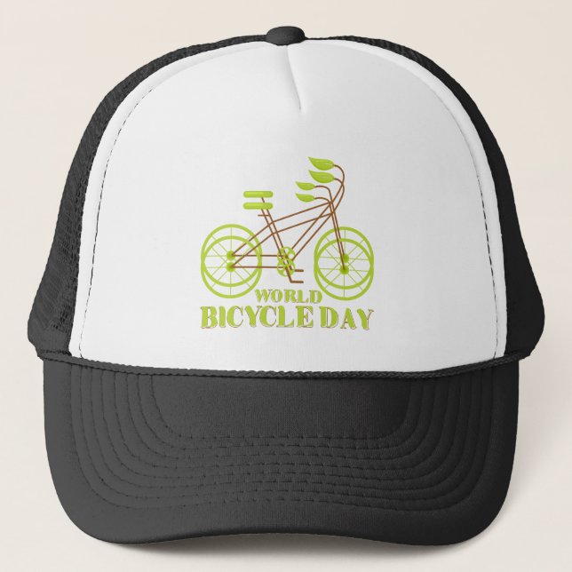 Boné Dia Mundial da Bicicleta (Frente)