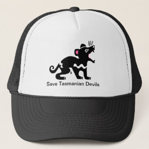 Boné Diabo da Tasmânia - chapéu de caminhoneiro