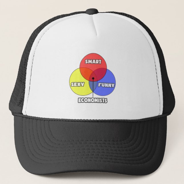 Boné Diagrama Venn.. Economistas (Frente)