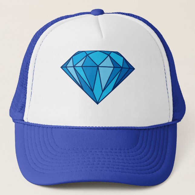 Boné Diamante Azul (Frente)
