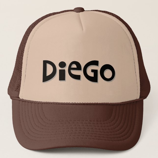 Boné DIEGO Trucker Hat (Frente)