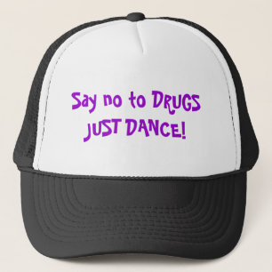 Boné Diga não à DANÇA das DROGAS APENAS!
