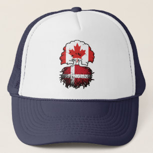 Boné Dinamarca Dinamarca Canadá Canadá Canadá, Bandeira