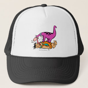 Boné Dino que lambe o Flintstone de Fred