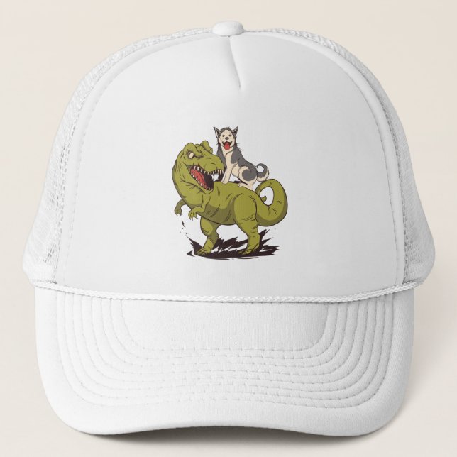 Boné DINOSSAUR rouco RIDING (Frente)