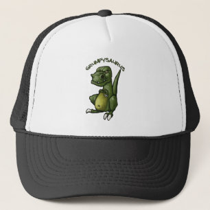 Boné Dinossauro de Grumpysaurus que é mal-humorado!