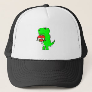 Boné Dinossauro Dia de os namorados