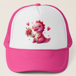 Boné Dinossauro Dia de os namorados bonito