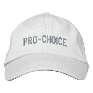 Boné Direitos de aborto branco preto Pro Choice cor-de-