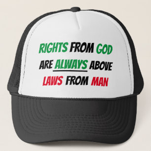 Boné Direitos de Deus Trucker Hat