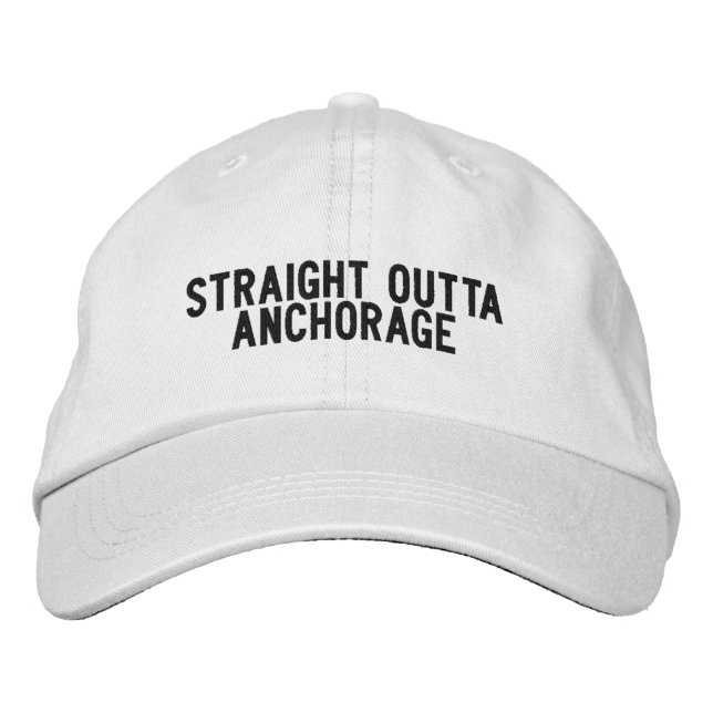 Boné Direto de Anchorge Alaska Chapéu (Frente)