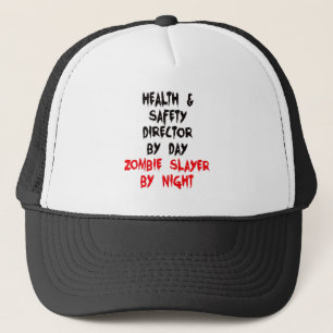 Boné Diretor de Segurança e Saúde da Zombie Slayer
