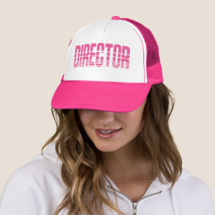 Boné Diretor Rosa