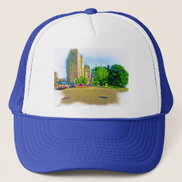 Boné Dirigindo Pela Avenida Lincoln