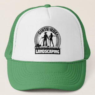 Boné Dirty Hoe Landscaping - cafetão engraçado