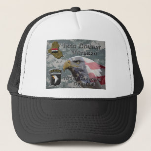 Boné Div rua Iraque Combat Veterano